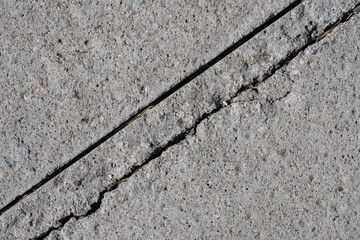 Textures with cracks on the cement floor