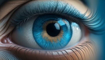 Fototapeta premium Eyes, beautiful, background, material, illustration, art, graphic, design, cool, designer, Generative AI