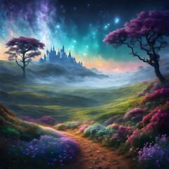 Fototapeta premium Beautiful Fantasy Landscape