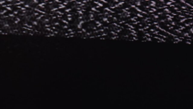 Glitchy analog VHS TV screen overlay background