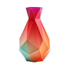 vase isolated on transparent or white background, png