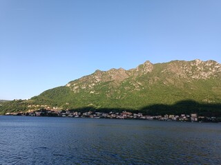 lake in the mountains