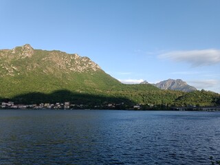 lake in the mountains