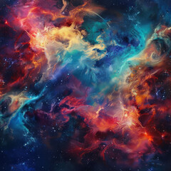 Arabesque Cosmos Celestial Harmony