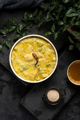 Fresh cubes of paneer (Indian cottage cheese) presented on a dark background