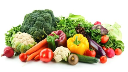 healthy food and vegetables wallpaper with realistic details and amazing contrast