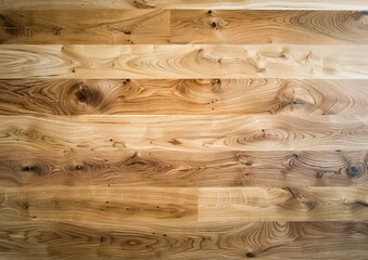 oak worktop table in top down view, realistic and natural