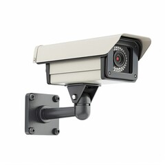 a security camera mounted on a wall