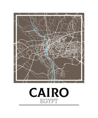 map art cairo - egypt