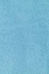 Blue plastered old wall. Abstract construction background.