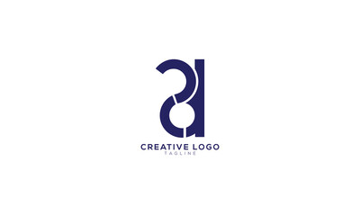 2D 2CD Abstract initial monogram letter alphabet logo design