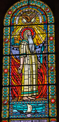 Polycarp Stained Glass Saint Pothin Church Lyon France - 800599520