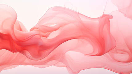 Fototapeta premium Soft Pink Fluid Art Patterns on Canvas