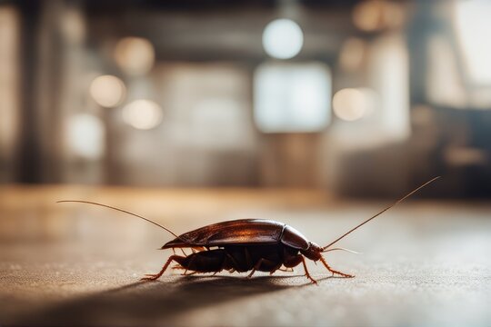 'floor cockroach control pest sign dead caution infestation house kill dirty body black brown bug can creeping danger dangerous ddt disease disgusting effect gross health home hygiene insect'