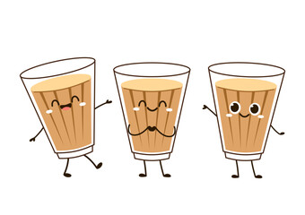 Indian hot drink vector. Indian chai icon. Chai is Indian drink. Kerala tea shop illustration vector eps. Indian Kerala roadside. Kerala tea shop line drawing. Kerala Old.