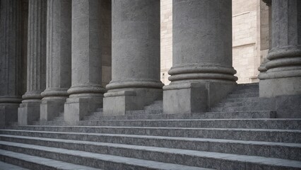 columns of the temple