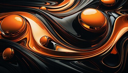 Obraz premium Textura liquida abstracta (imagen 3)