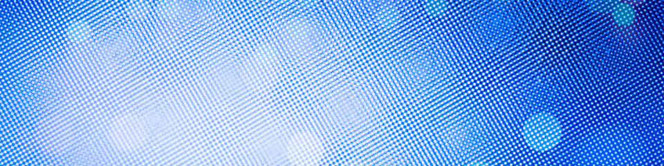 Fototapeta premium Blue bokeh panorama background for Banner, Poster, celebration, event and various design works
