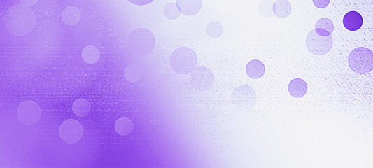 Purple bokeh widescreen background for Banner, Poster, celebration, event and various design works