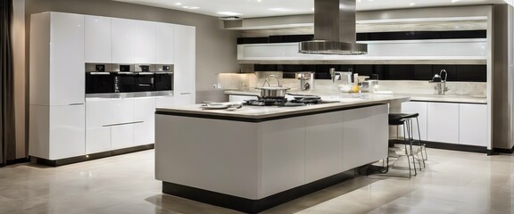'countertop view General luxury kitchen equipment kitchen' - Powered by Adobe