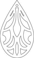  earrings svg, jewelry svg, necklace svg, leather earrings svg, silhouette, teardrop earrings, outline, illustration, decoration, design, accessories, floral, graphic, pattern, vector, leaf, earring, 