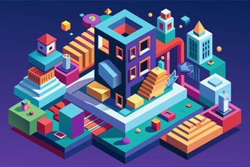 Think outside the box with your isometric shapes