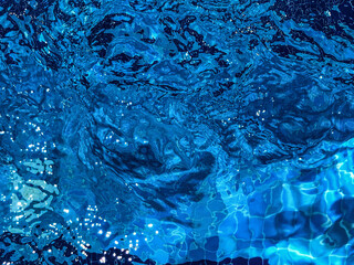 blue water surface background texture