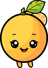 귀여운 레몬 일러스트
