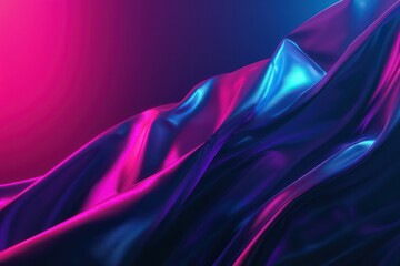 Fototapeta premium dark backdrop in neon gradient 