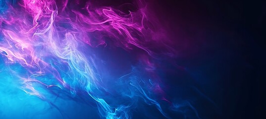 Vibrant Neon Background with Blended Blue and Purple Colors, Perfect for Modern Design Projects and Creative Visuals