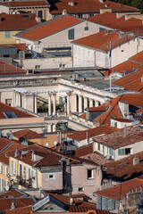 Fototapeta premium Panoramic view of city of Nice, France
