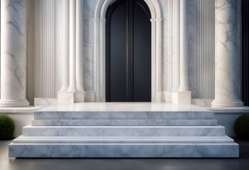 'stage made Showcase stone advertising presentation marble Platforms mock 3D Podium products rendering poduim soapbox three-dimensional art deco battlement minimal show'