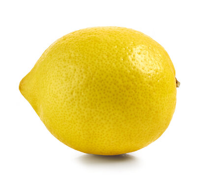 fresh ripe whole lemon