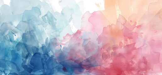 User
illustration background in watercolor hand painted style with light colors inspired in nature