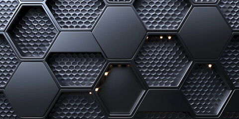 Abstract technology background hexagon glow neon line business background theme