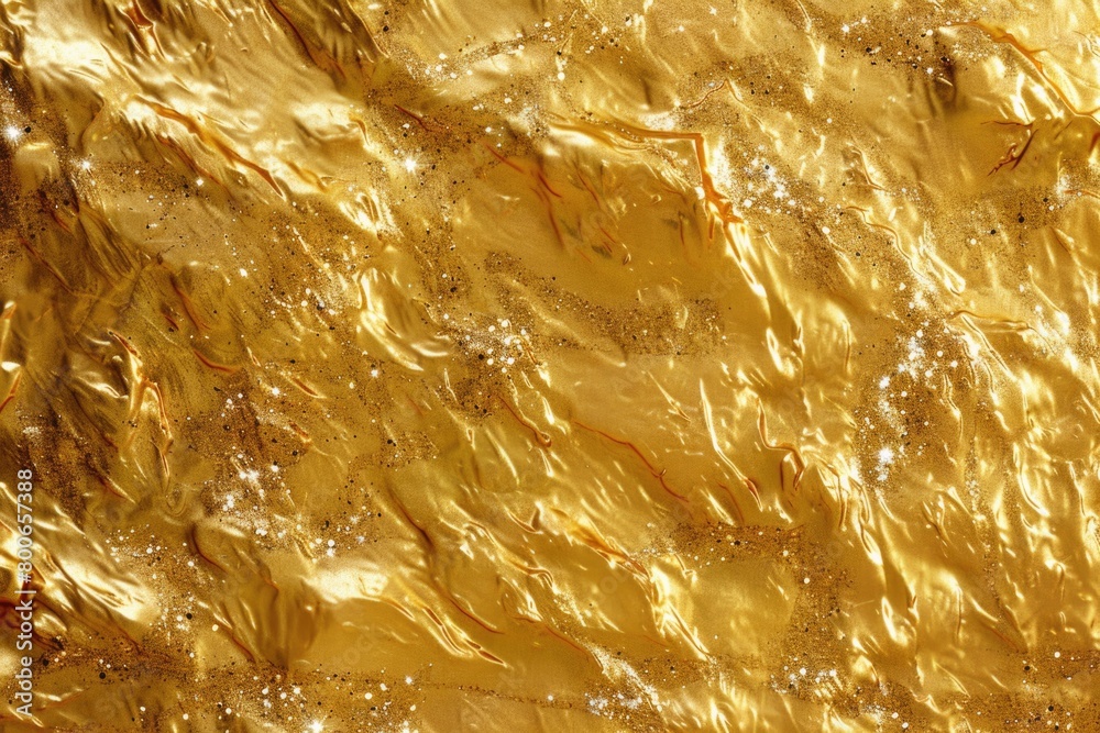 Aufkleber close up view of a shiny surface, perfect for backgrounds or textures