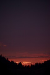 Red sunset