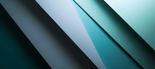 Cyan Prism: Minimalist Background with Captivating Prism Effect Pattern, Perfect for Designs and Presentations
