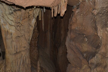 inside the cave