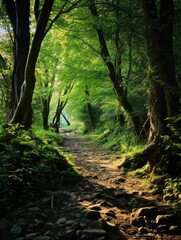 Enchanting Forest Path