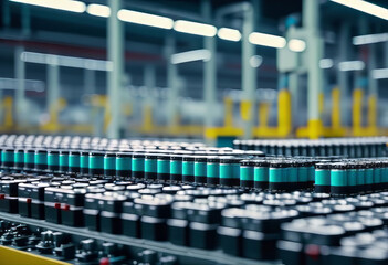 Electric vehicle battery mass production line, advanced robotic advanced production,