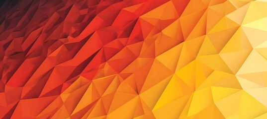 Minimalist Orange Background with Prism Effect Pattern - Ideal for Modern Designs and Projects