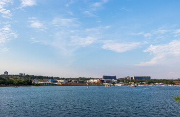 Fototapeta premium Paranoá Lake in Brasília, Brazil.