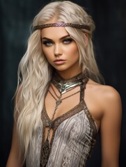 Fototapeta premium Captivating Blonde Beauty
