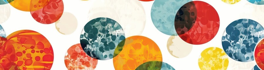 pattern of fluid vivid colors