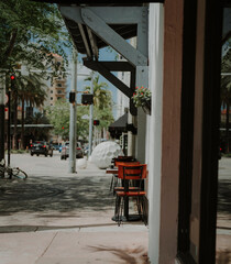 street in coral gables miami restaurant outdoor 