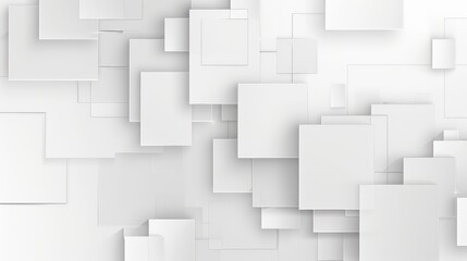 square shapes, dynamic composition. Smooth gradients. subtle white