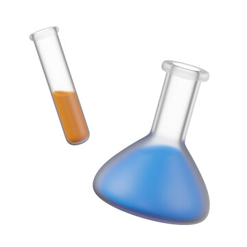 3d render    Chemicals illustration