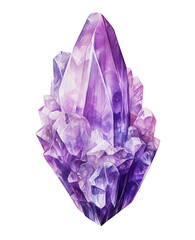 Purple Amethyst Natural Semi-Precious Stone