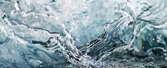 Obraz premium water waves gentle ripples soothingly move across serene aquatic expanse